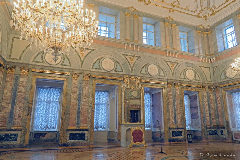 Мраморный и Строгановский дворцы