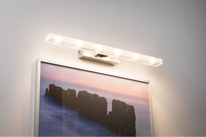 Светильник Paulmann для картин galeria led Bilderl Block 6w Chr/transp 99898