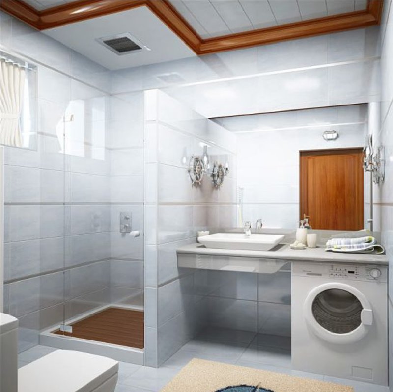 Планировка ванной комнаты 9м2