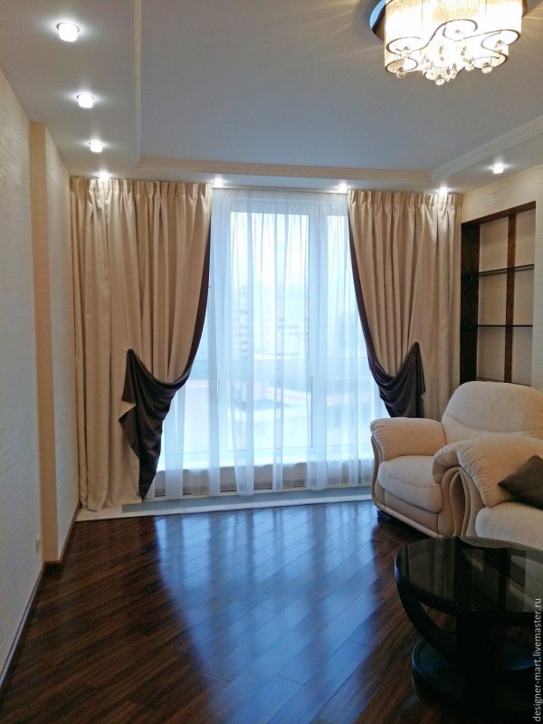 Портьеры Amore mio RR Milan на ленте 270 см 1 шт.