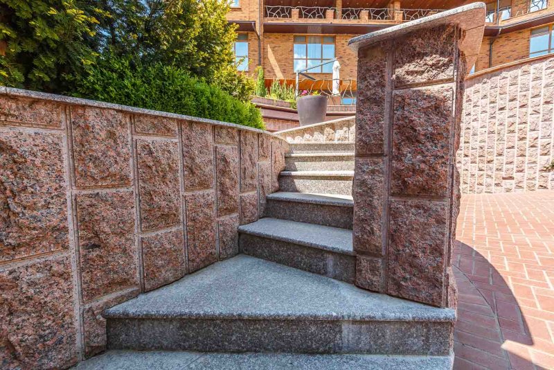 Камень песчаник пластушка крыльцо