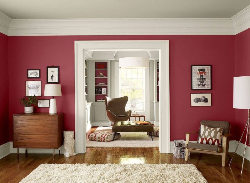 Dulux 30yy 78/035 в интерьере