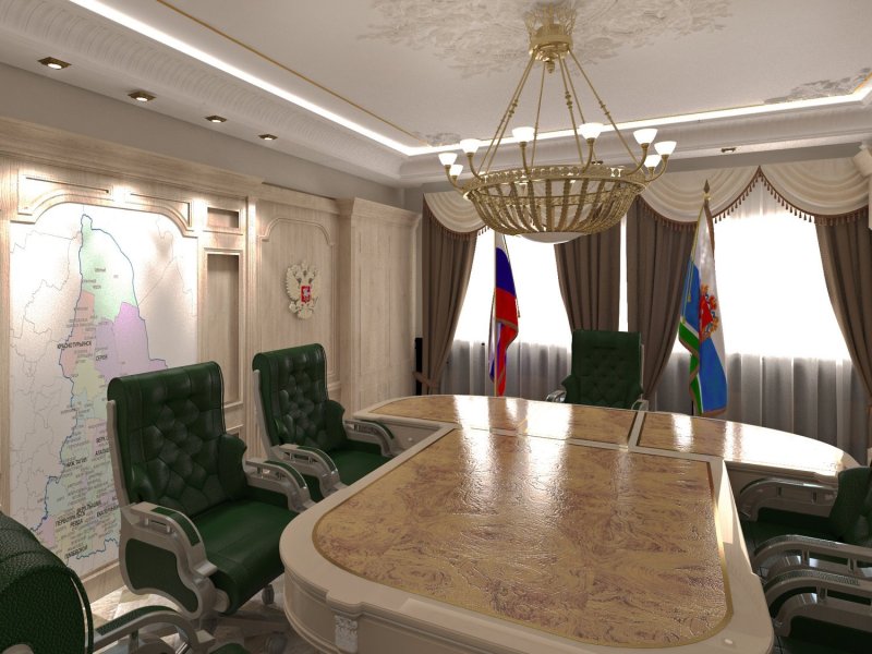 Кабинет в президентском стиле