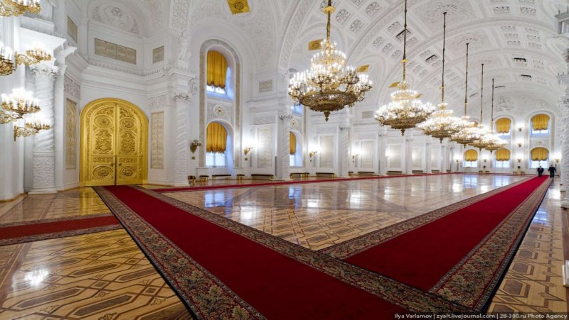Екатерининский зал большого кремлевского дворца
