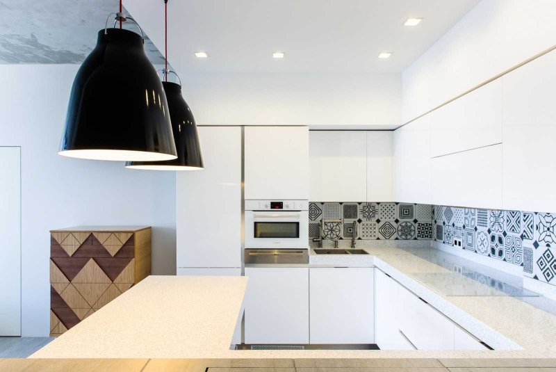 Плитка Metrotiles белая 10х20