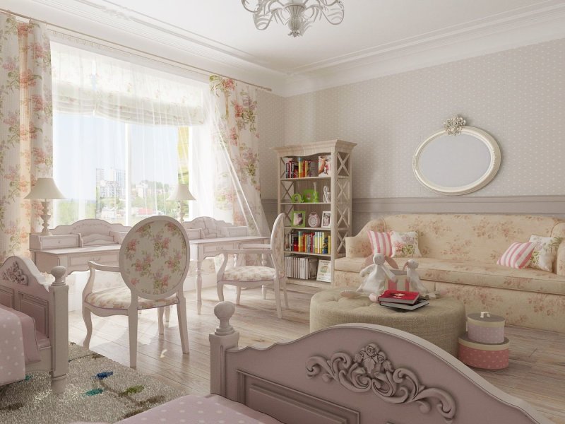Spalnya detskaya Прованс