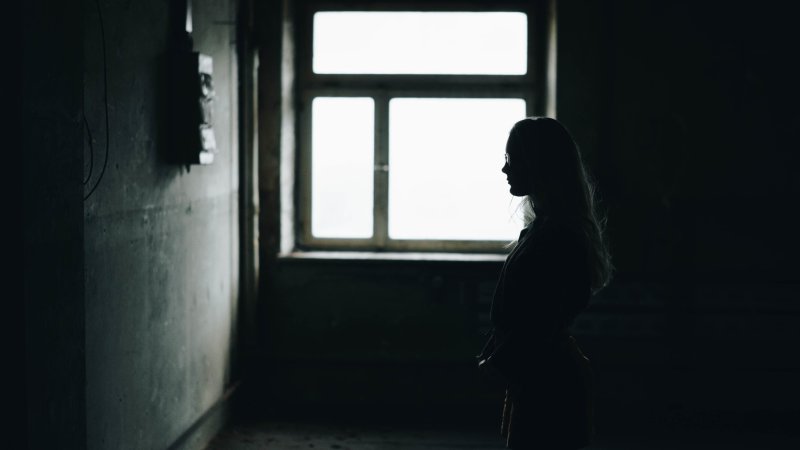 Полумрак в комнате