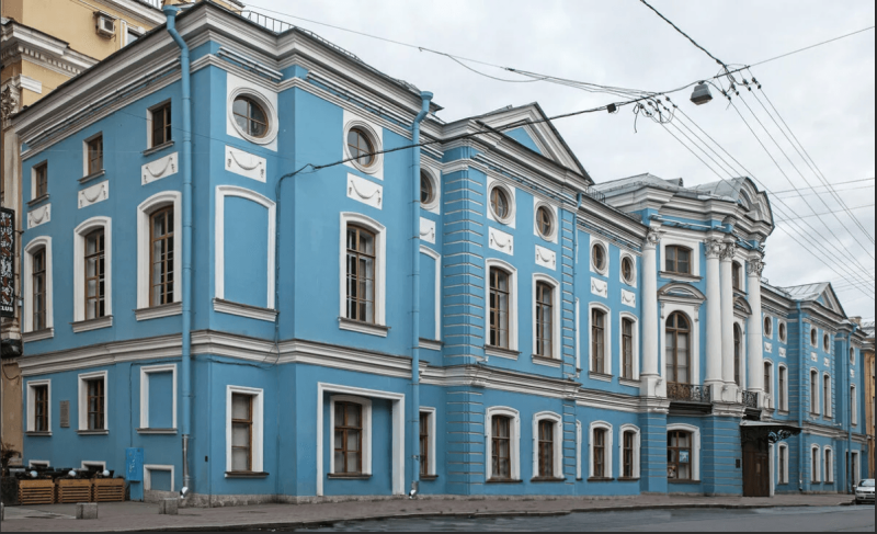 Музей Фаберже в Санкт-Петербурге здание