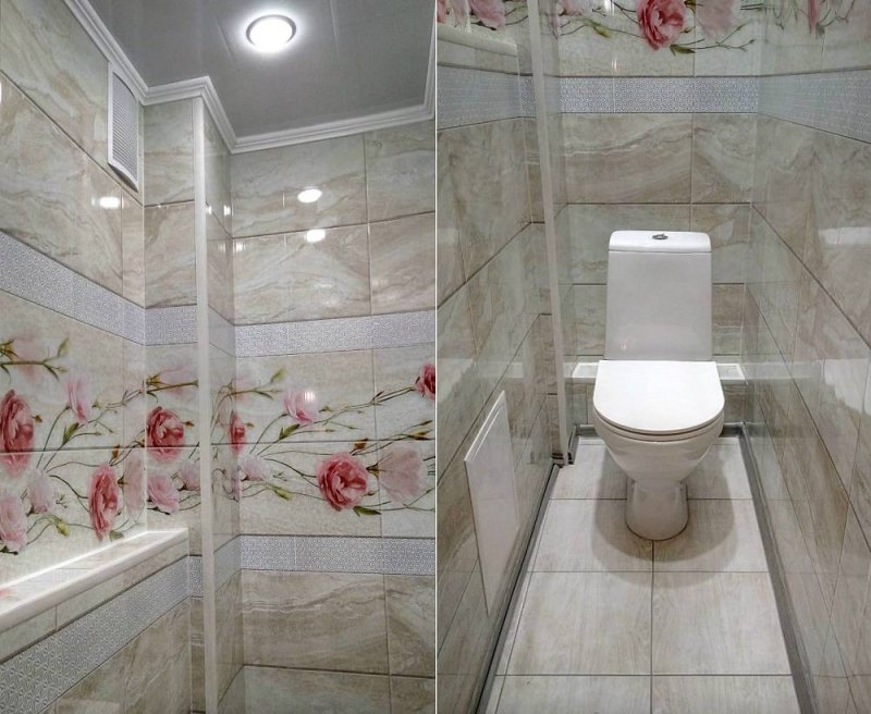 Пластиковые панели для туалета