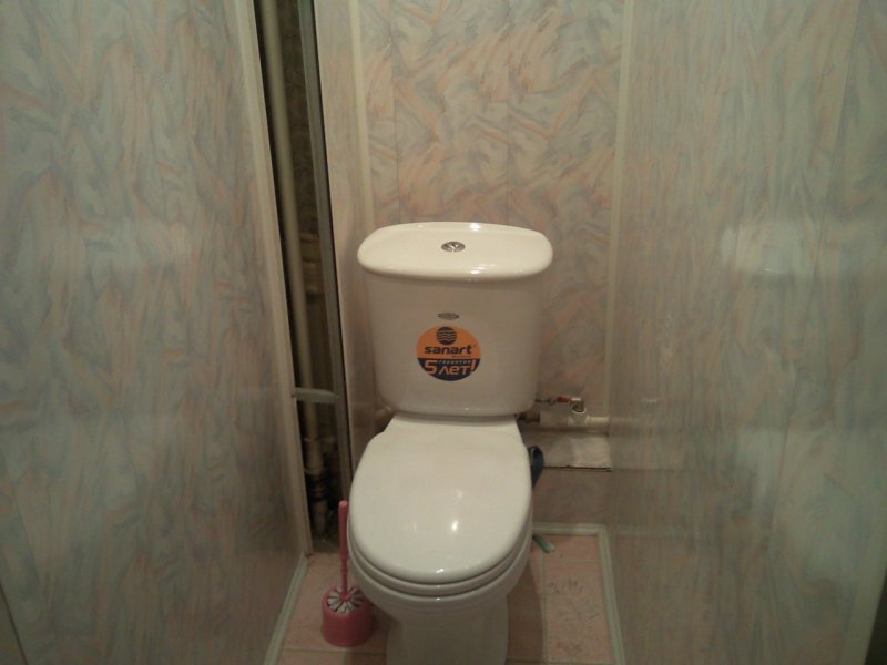 Пластиковые панели для туалета