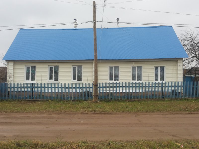 Двухквартирный дом в деревне