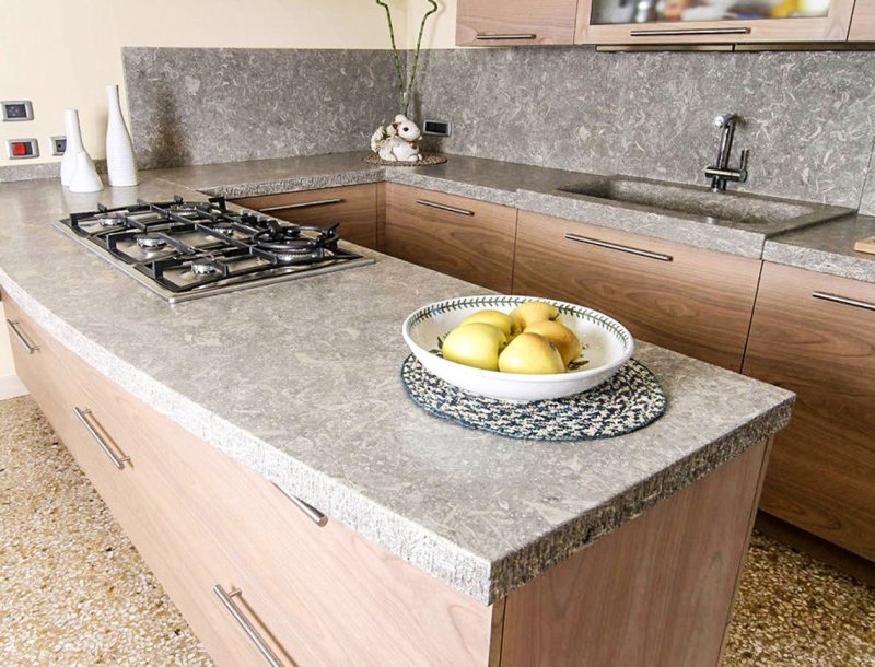 Фартук из кварца Silestone