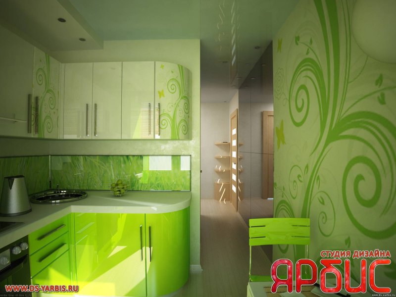 Кухня в хрущевке 5 кв