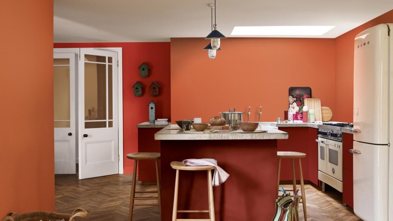Dulux краска терракотовый