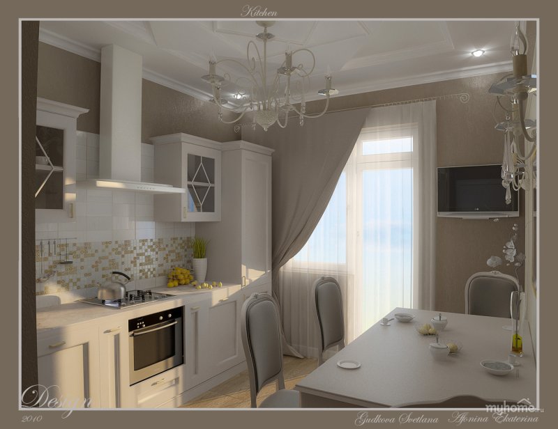 Кухни в панельном доме трехкомнатной