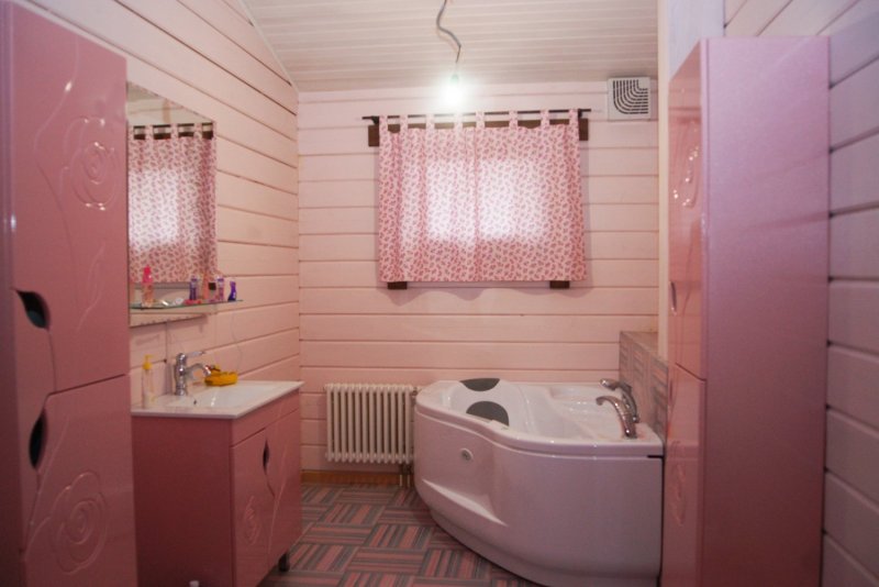 Ванная имитация бруса