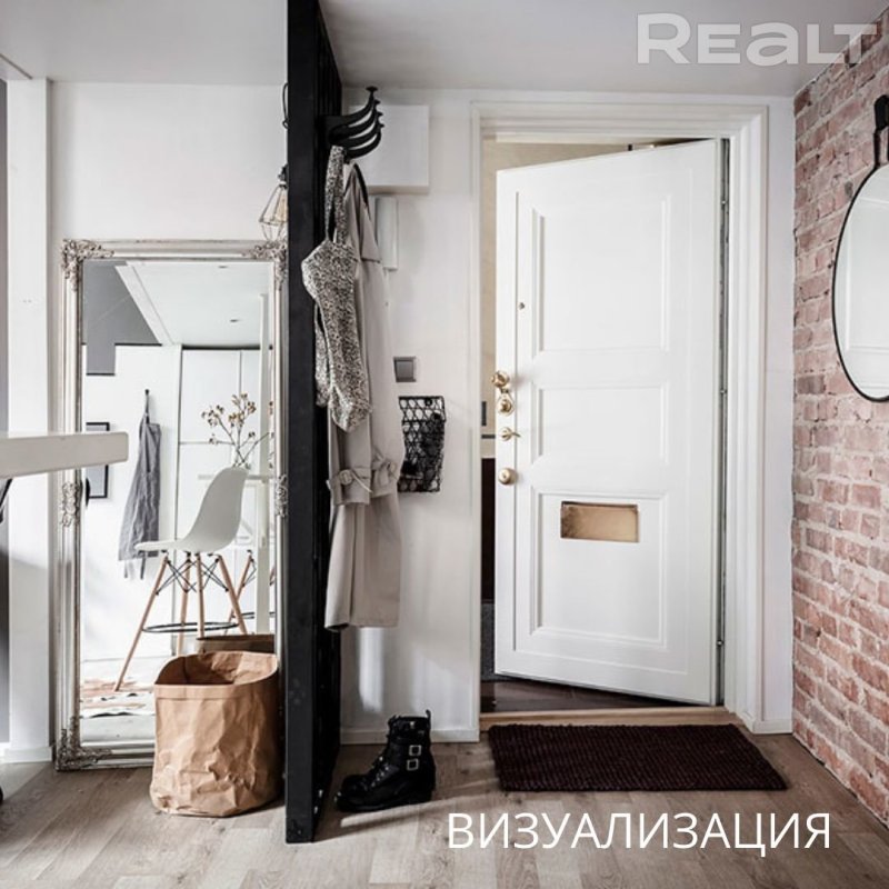Маленькая прихожая в стиле лофт (56 фото)