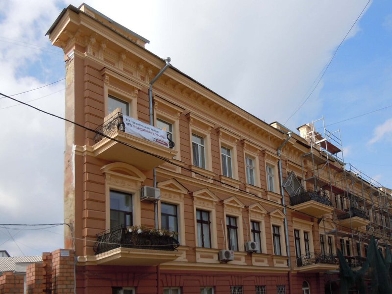 Дом стена в Воронцовском переулке Одесса
