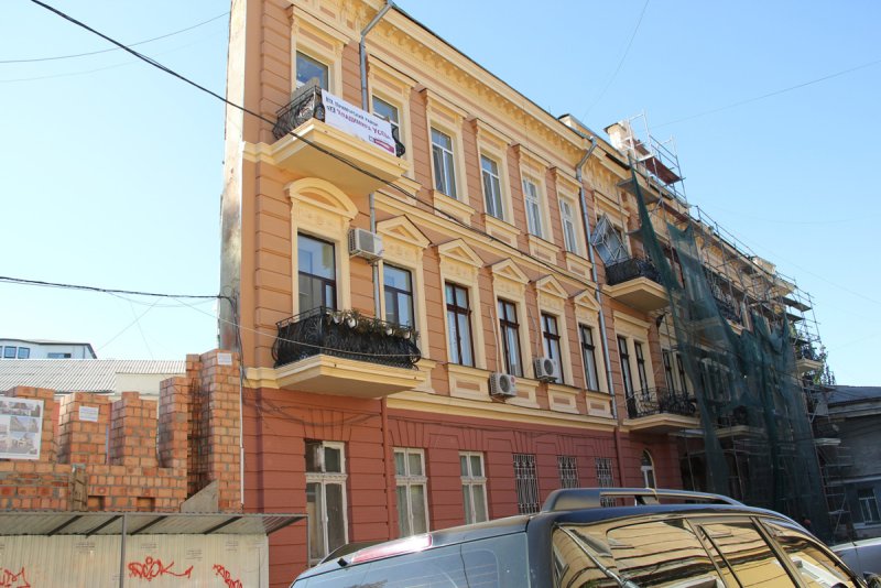 Плоский дом (Ведьмин дом) г. Одесса, Воронцовский переулок, 4