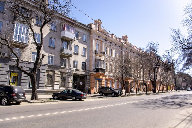 Разрушенные дома в Одессе