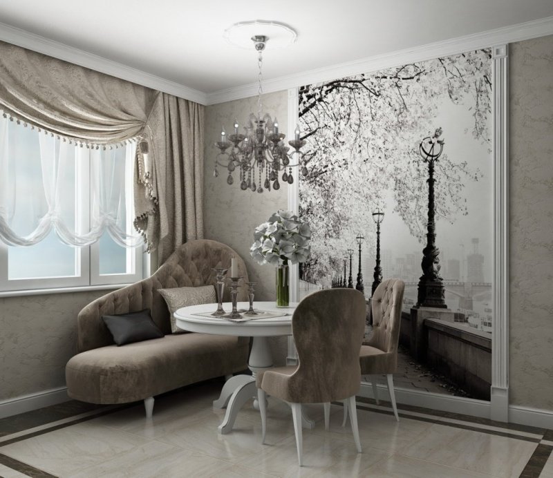 Фрески в современном интерьере Affresco