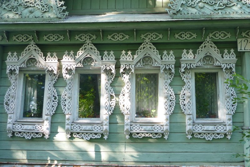 Резные окна на Руси