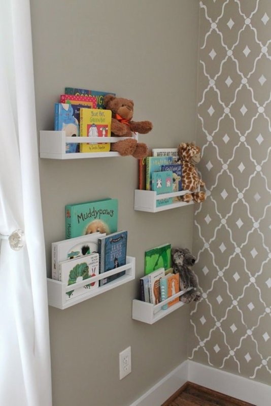 Ikea полка для книг в детскую