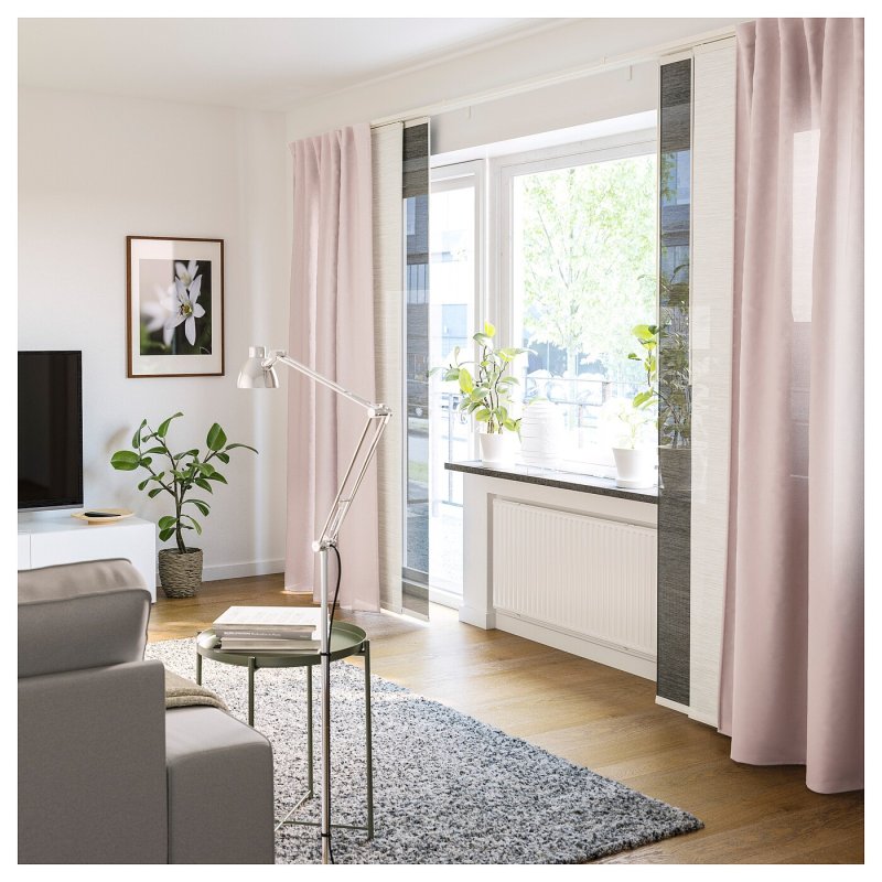 Шторы ikea hilja