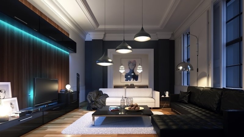 Interior Scene 3ds Max