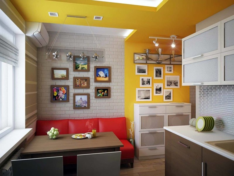 Планировка кухни 6 кв