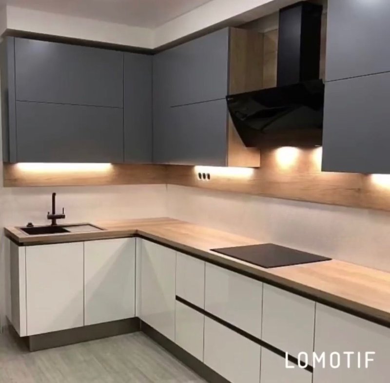 Современные кухни угловые