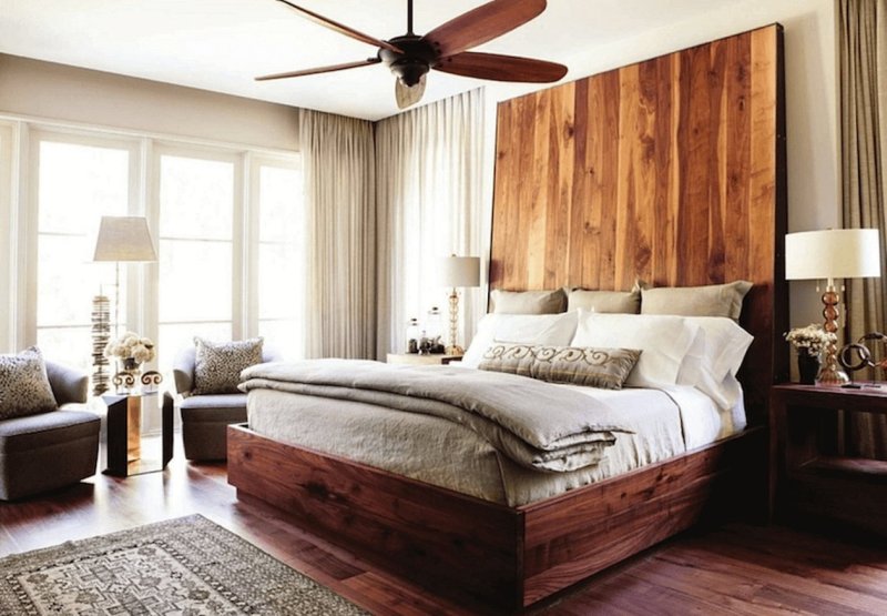 Design Wood кровать Модерн