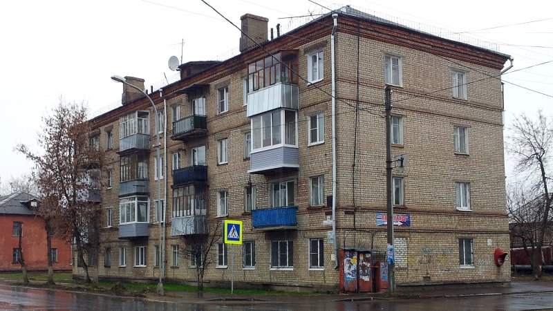 Хрущёвка кирпичная 1 447 Рыбинск