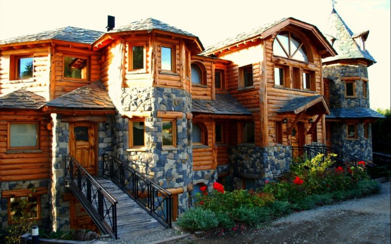 Красивые деревянные дома