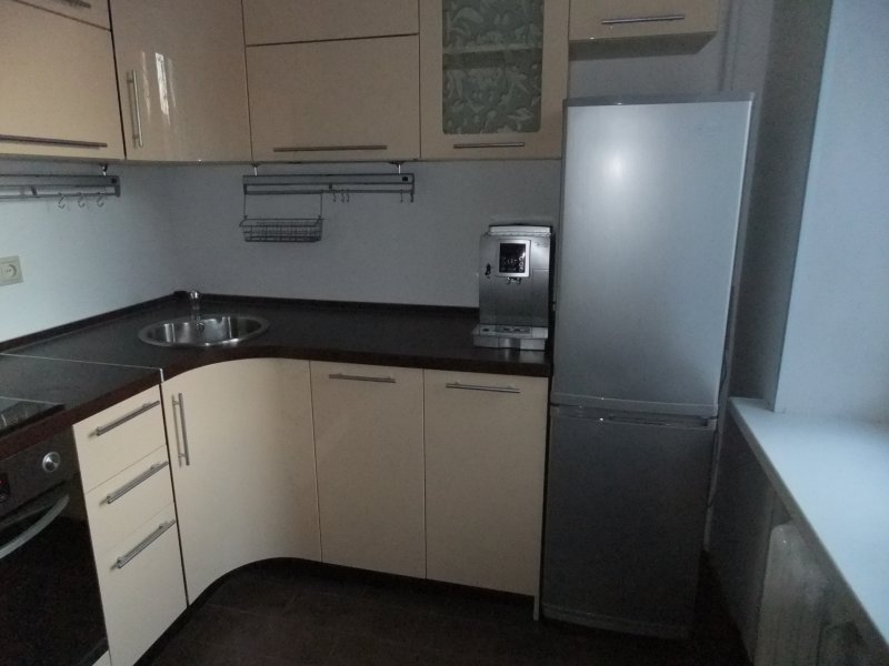 Планировка кухни 6 кв.м с холодильником и посудомойкой