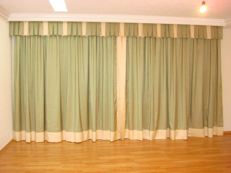 Карниз гардина в интерьере