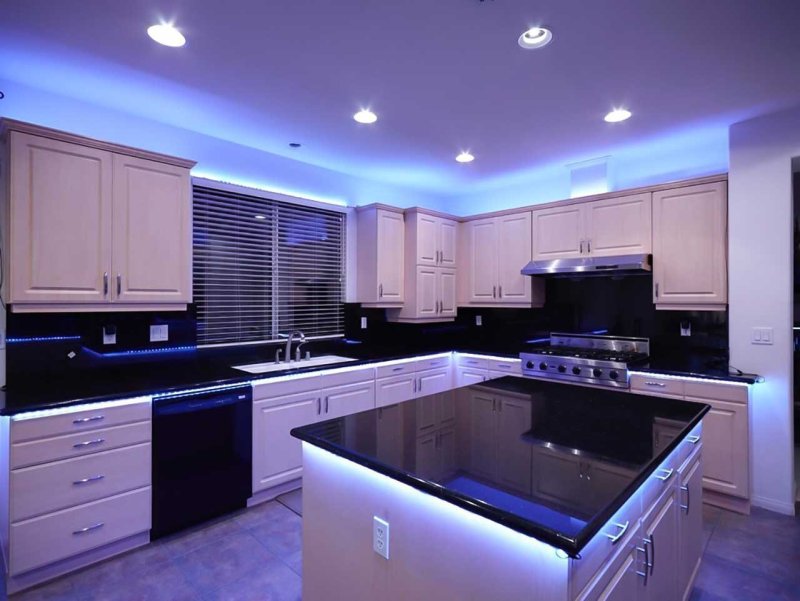 Led подсветка кухни