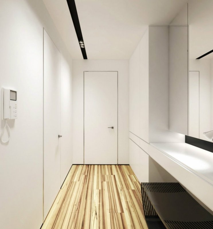 Интерьер прихожей в stile Minimalizm
