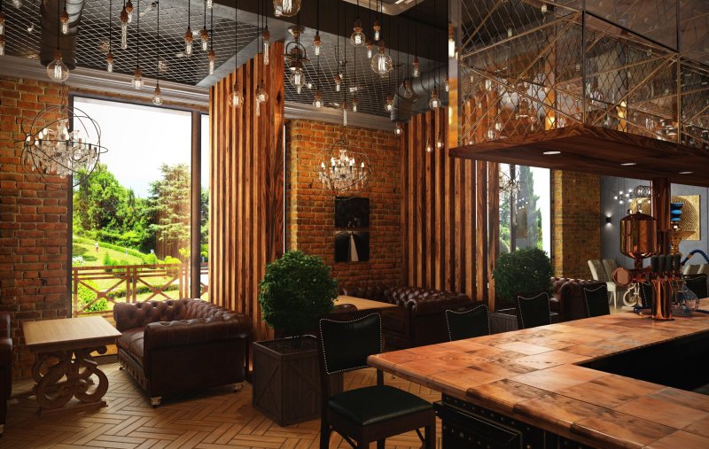 Бар Loft Design Interior