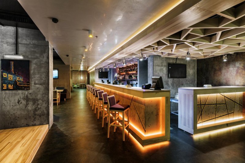 Барная стойка Loft кафе