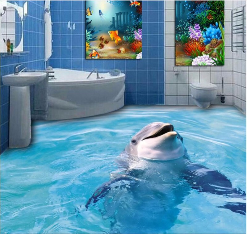 3d плитка для ванной комнаты