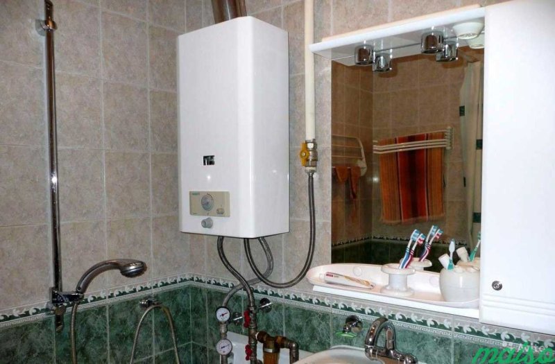 Газовая колонка в ванной