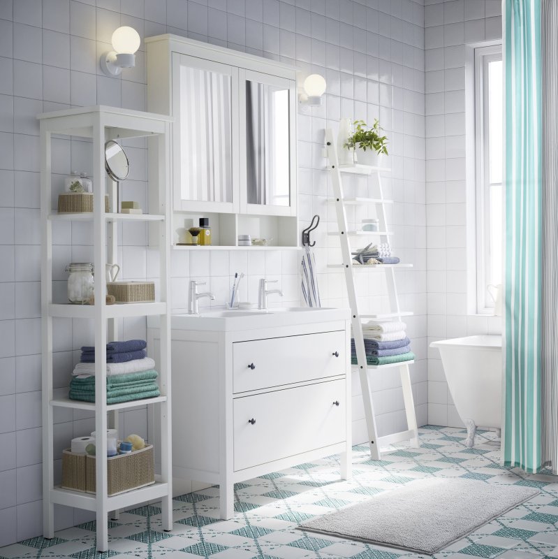 SILVERAN ikea шкаф для ванной