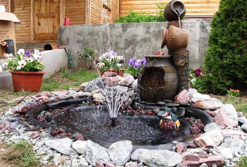 Пруд на даче своими руками