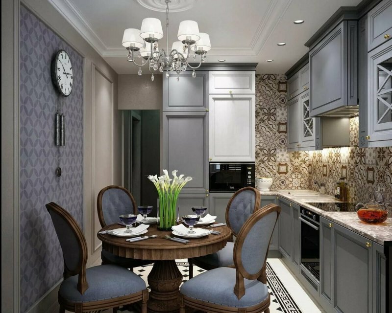 Барная стойка для кухни из гипсакортон