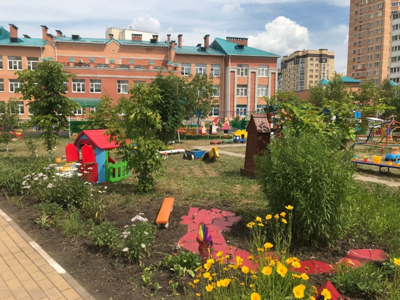 Территория детского сада 231 Самара