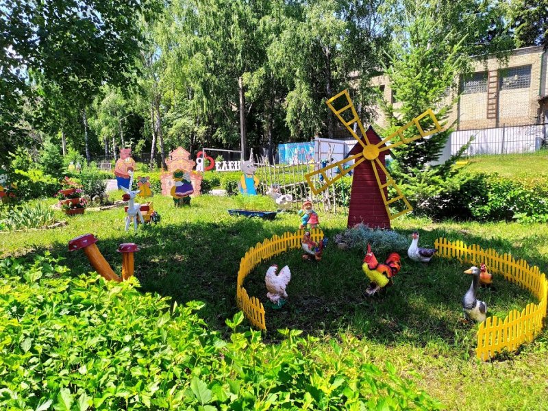 Благоустройство территории детского сада