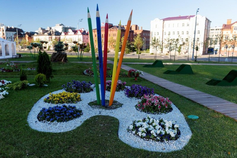 Благоустройство территории детского центра