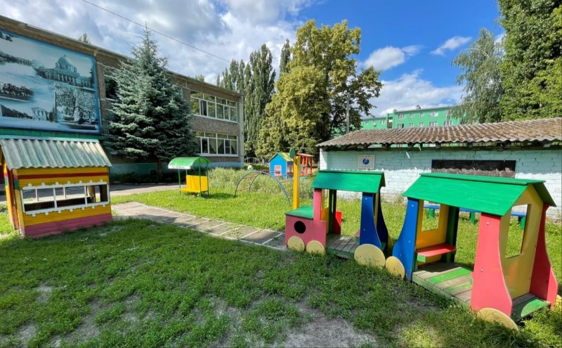 Игровая площадка в детском саду