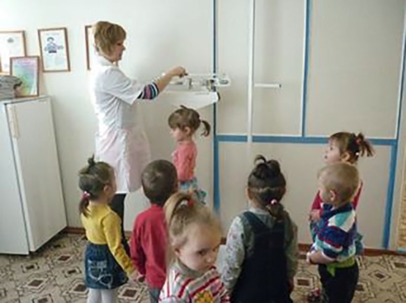 Медицинский кабинет в садике